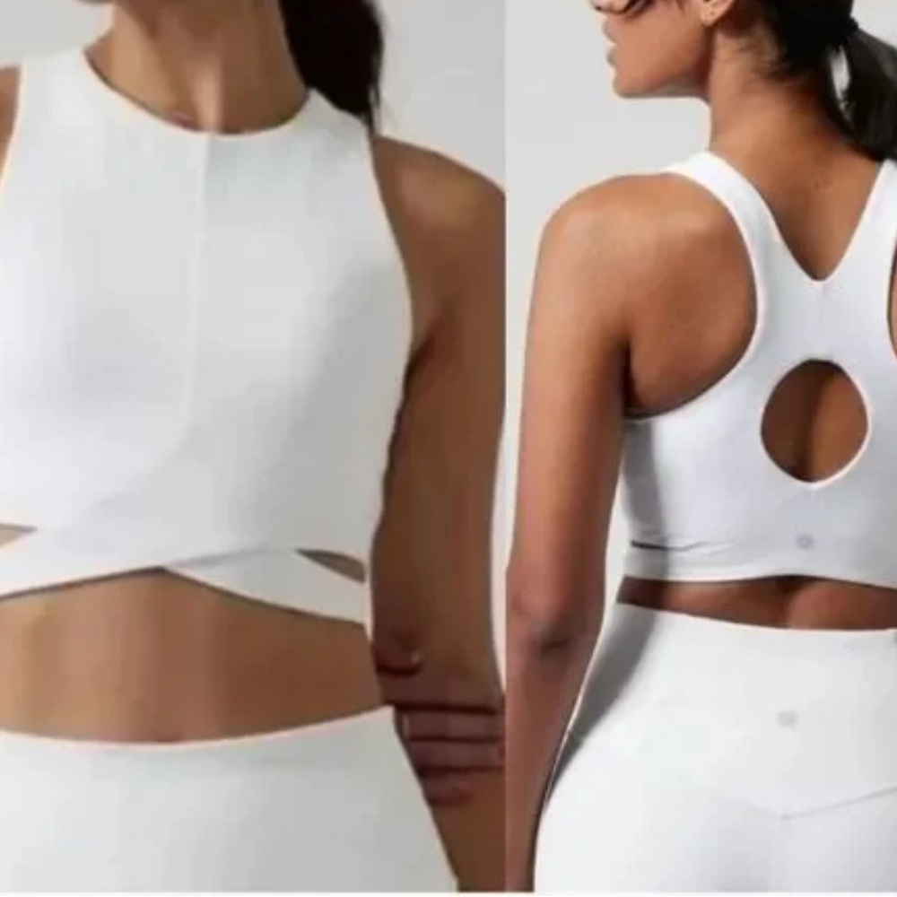 Athleta Cutout Athletic Crop Top